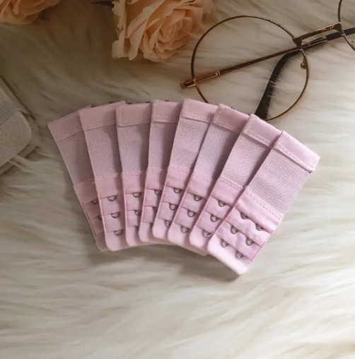 2 pcs Bra Strap Extenders – Adjustable Bra Band Buckle, Comfortable Knit Fabric, Women’s Lingerie & Underwear Accessories