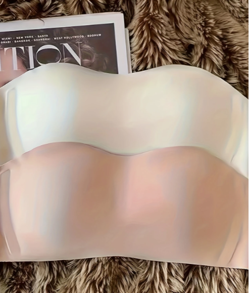 Feather Touch Strapless Bra – Wireless, Seamless, Backless | Medium Support & Padded Comfort