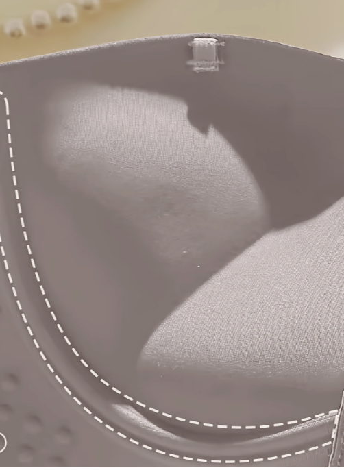 Brown strapless front closure push up bra from The Seventh Muse