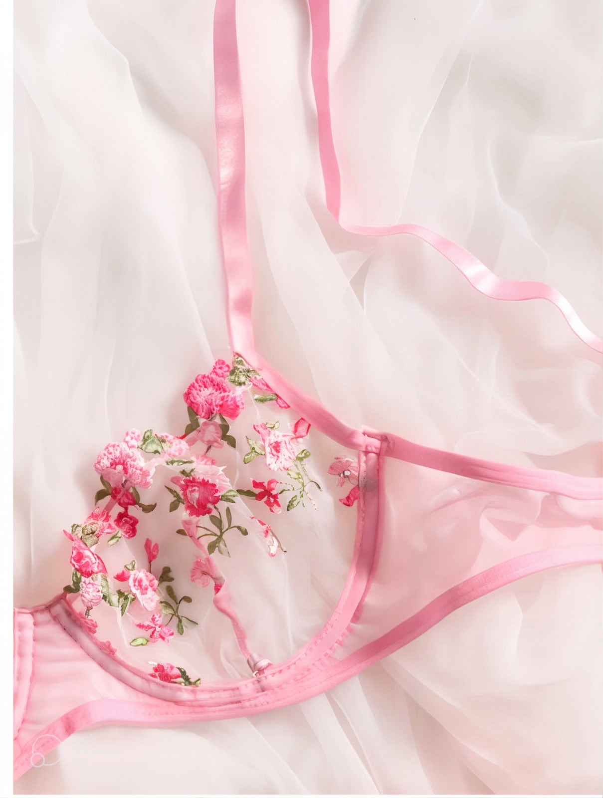 The Blush Spell Lace Lingerie Set – Light Pink