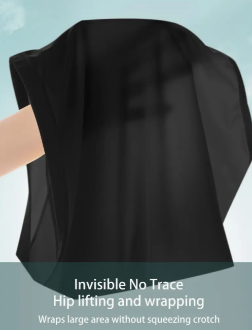 Black control brief featuring a high waist, sheer mesh construction, and X-band panels for firm tummy smoothing and shaping.