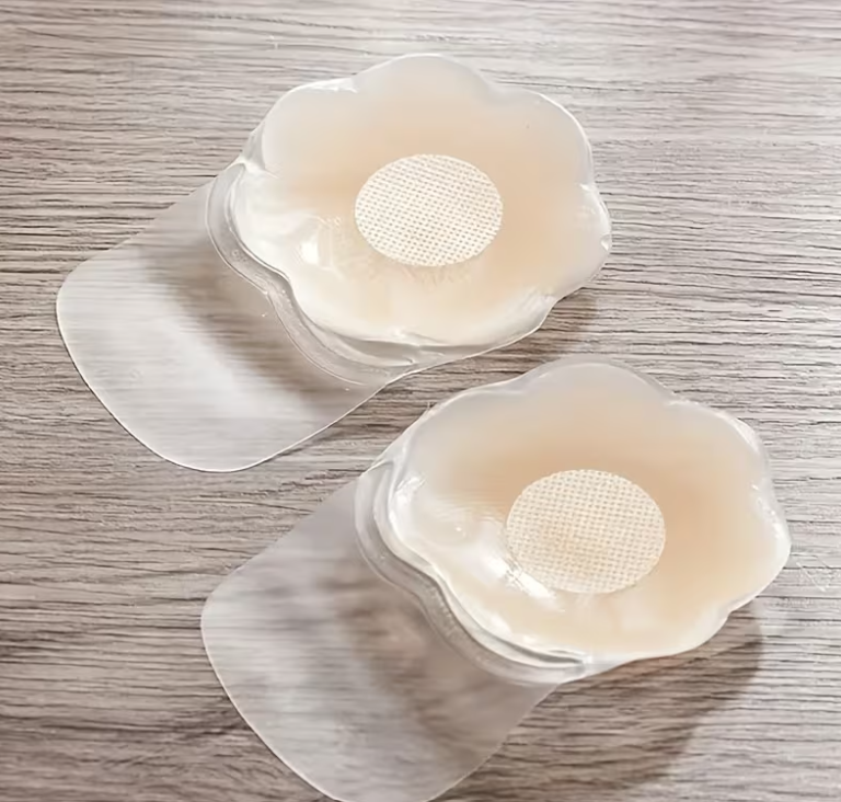 Silicone Nipple Covers with Natural Lift - Flower Shaped