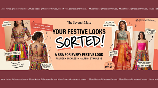 The Ultimate Festive Neckline Guide: Bra Solutions for Every Choli, Saree & Lehenga