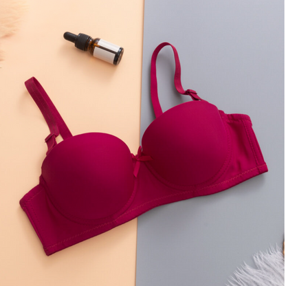 Contour Muse Women's Padded Underwire Bra – Smooth Spandex | Lift & Support