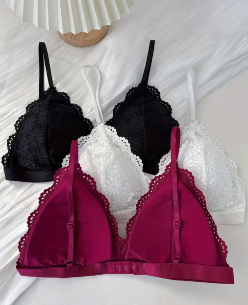 Everyday Muse Floral Lingerie Set – Soft Wireless Comfort with Everyday Elegance