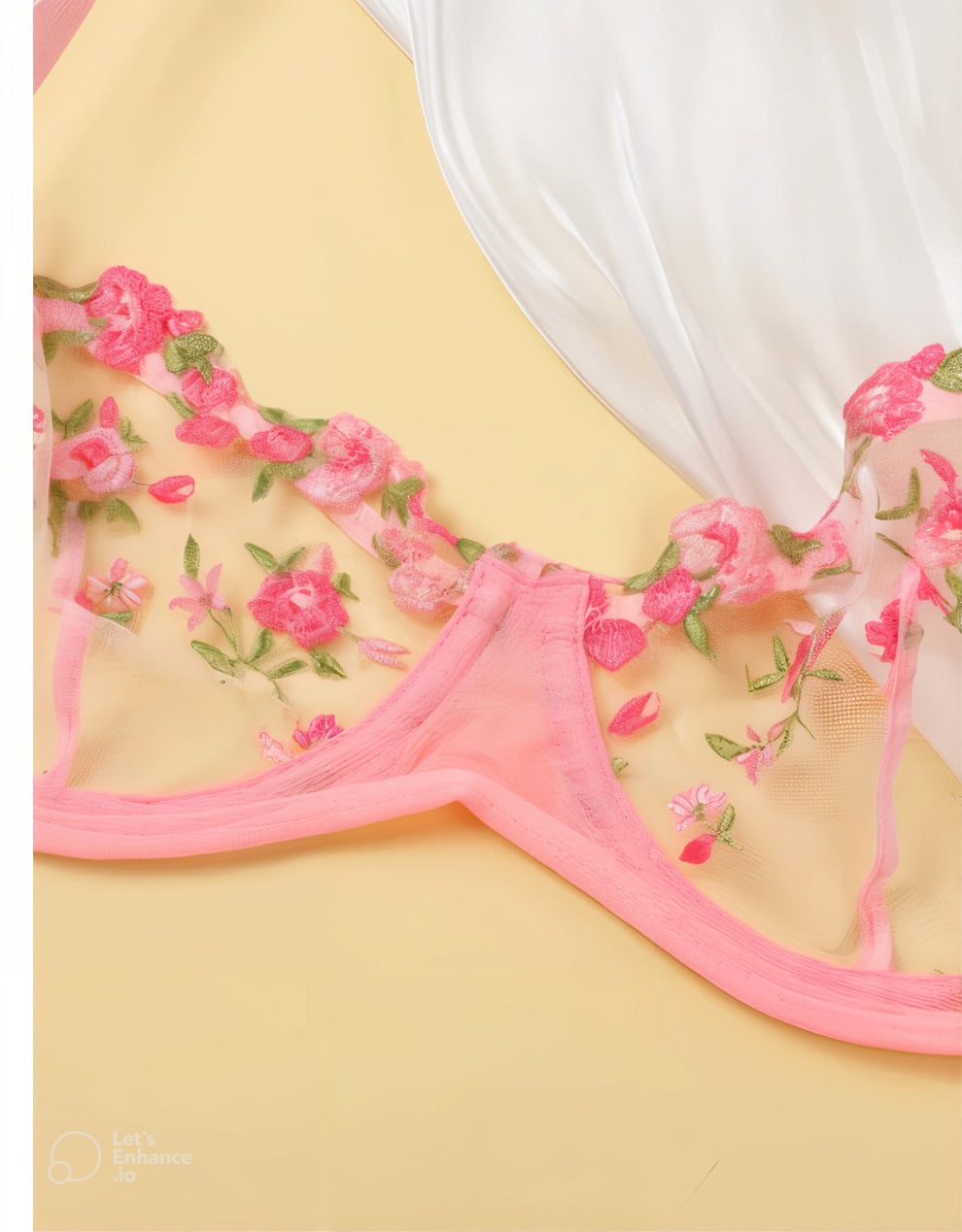 Nyroka The Blush Spell Lace Lingerie Set – Light Pink — Bras and Panty Sets — view 3