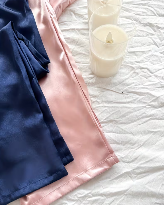 Satin Lounge Pajama Set