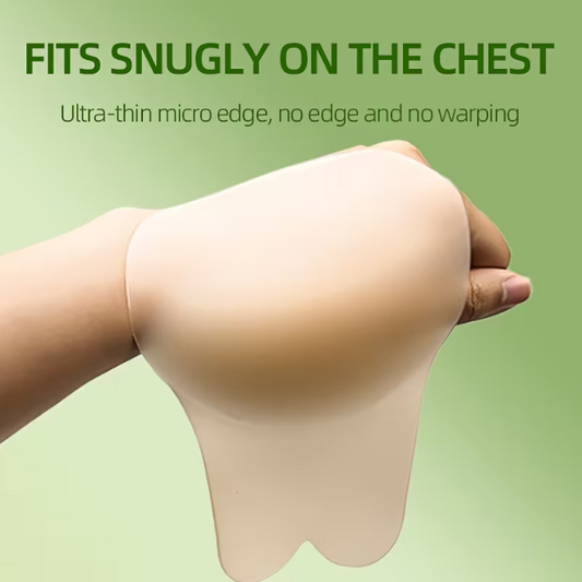 MuseLift Invisible Silicone Bunny Ups– Strapless Push-Up Adhesive Bra (2Pcs)