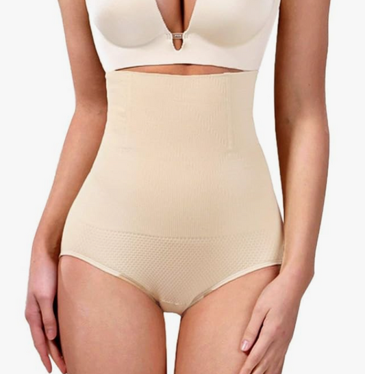High-Waist Tummy Control Shaping Panties – Sculpt & Support Briefs