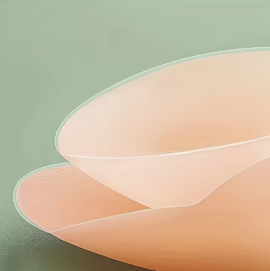 2pcs Silicone Bra Lift Straps – Invisible Anti-Sagging Nipple Covers | The Bare Muse Collection