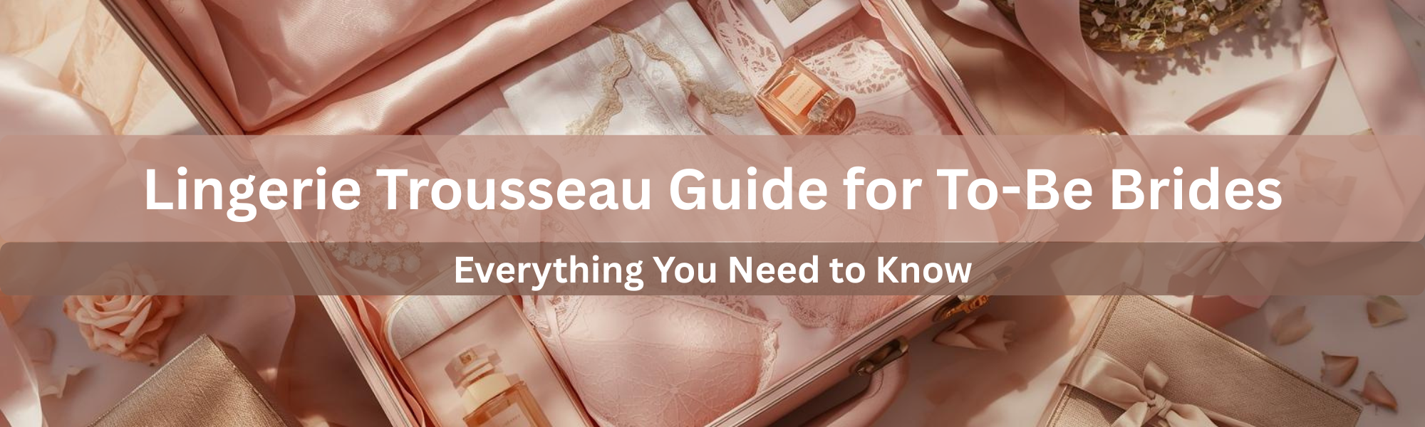 Lingerie Trousseau Guide for To-Be Brides
Everything You Need to Know