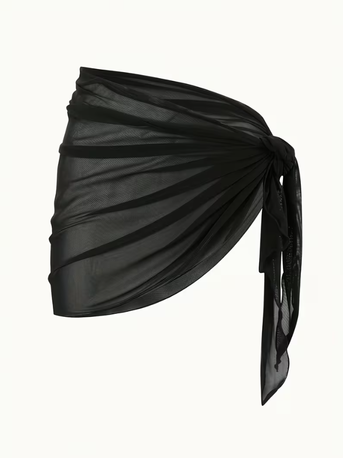 Coastal Sheer Tie-Up Sarong