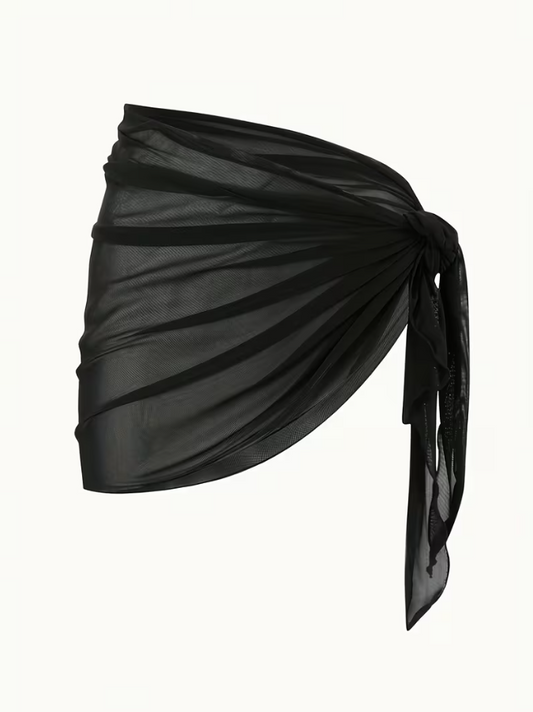 Coastal Sheer Tie-Up Sarong