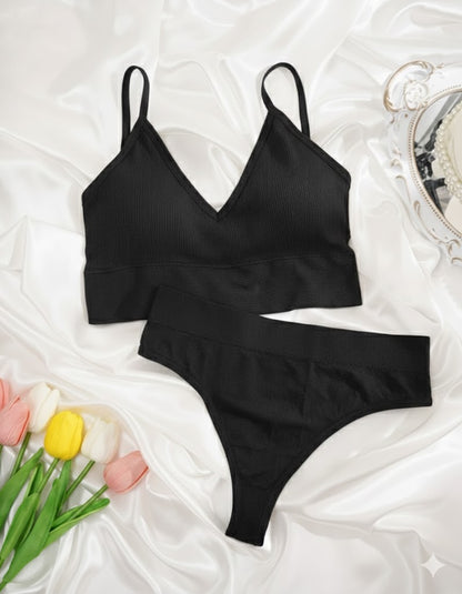 Melaina Muse Backless Wireless Lingerie Set