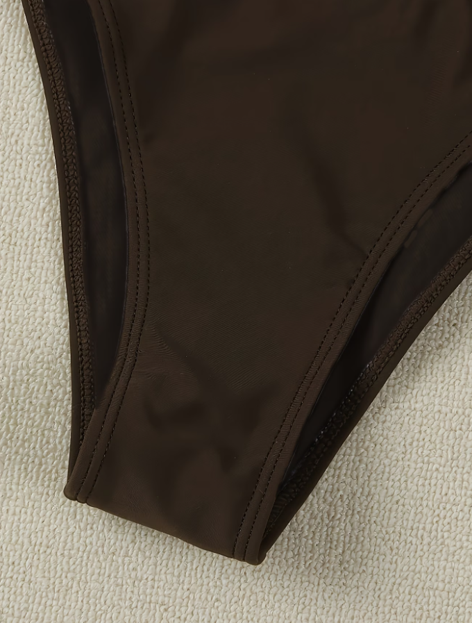 Noir Soleil Bandeau Bikini Set