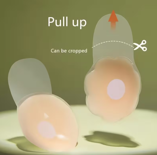 Silicone Nipple Covers with Natural Lift - Flower Shaped