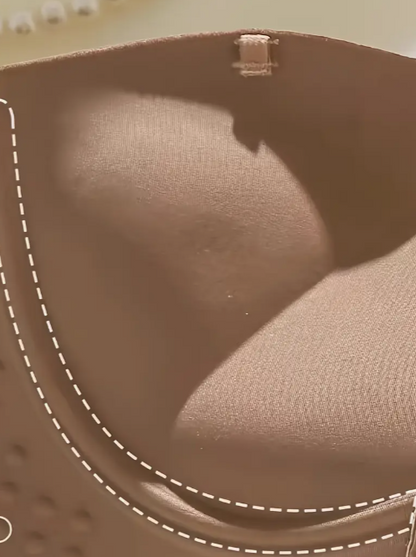 Front Closure Push-Up Bra – Wireless, Backless & Seam-Free Fit