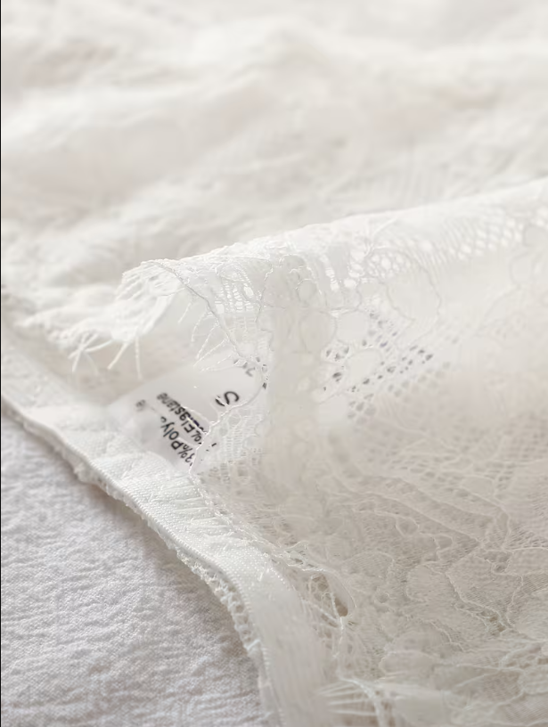 Selene Eyelash Lace Bralette & Brief Set