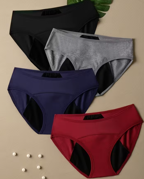 Period Panties – Breathable Full-Coverage, Leakproof Side Briefs