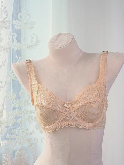 Erato Sheer Lace Underwire Bra – Sexy, Breathable & Supportive