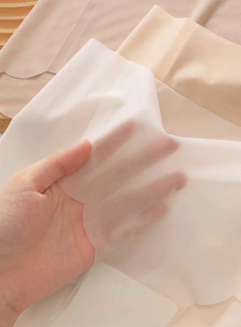 Seamless nude mid-waist panties with stretchable fabric – lightweight daily wear underwear by The Seventh Muse